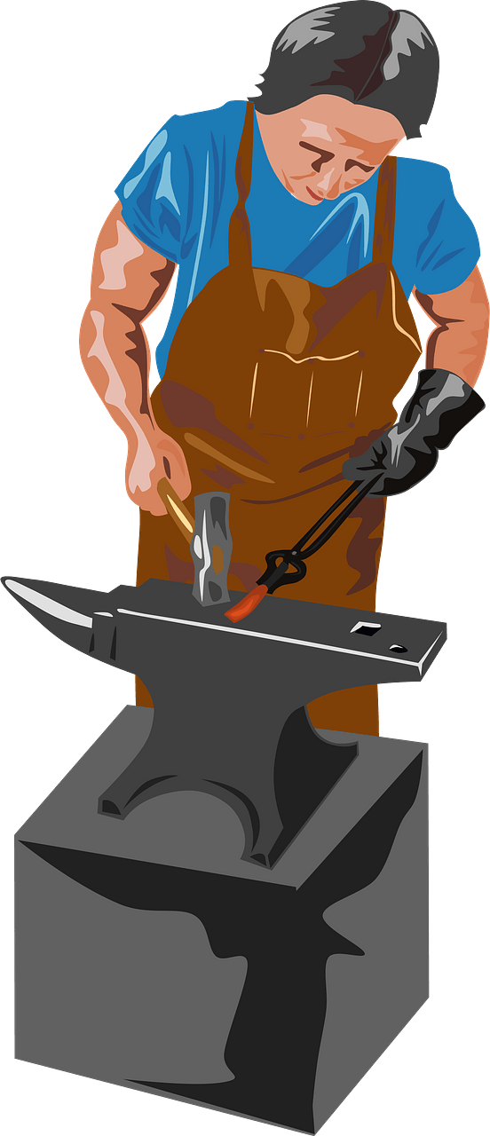 Blacksmith and Tools
