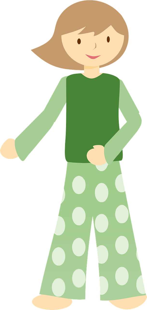 Girl in Pajamas