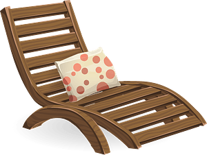 Glitch Simplified Deck Chair