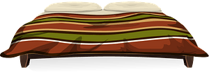 Glitch Simplified Log Cabin Bed