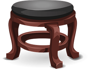 Glitch Simplified Nice Stool