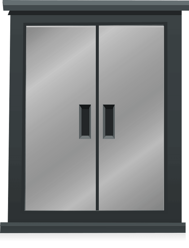 Glitch Simplified Stainess Steel Wall Cabinet