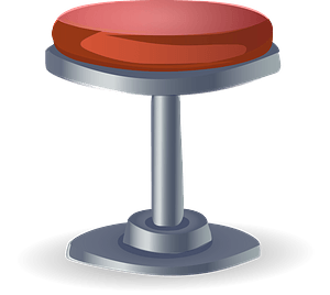 Glitch Simplified Stool