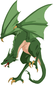 Green Wyvren Dragon
