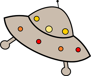 Grey Spaceship