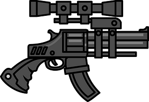 Gun with Scope