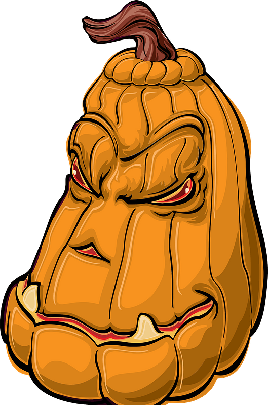 Jack-o'-lantern - Monster face