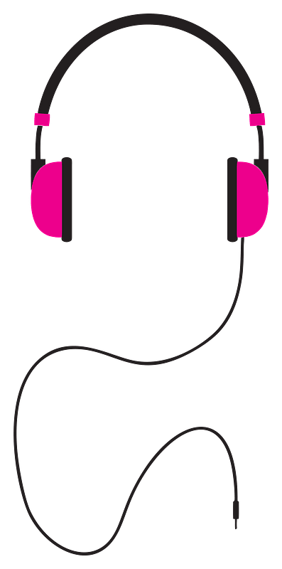 Headphones Illustration