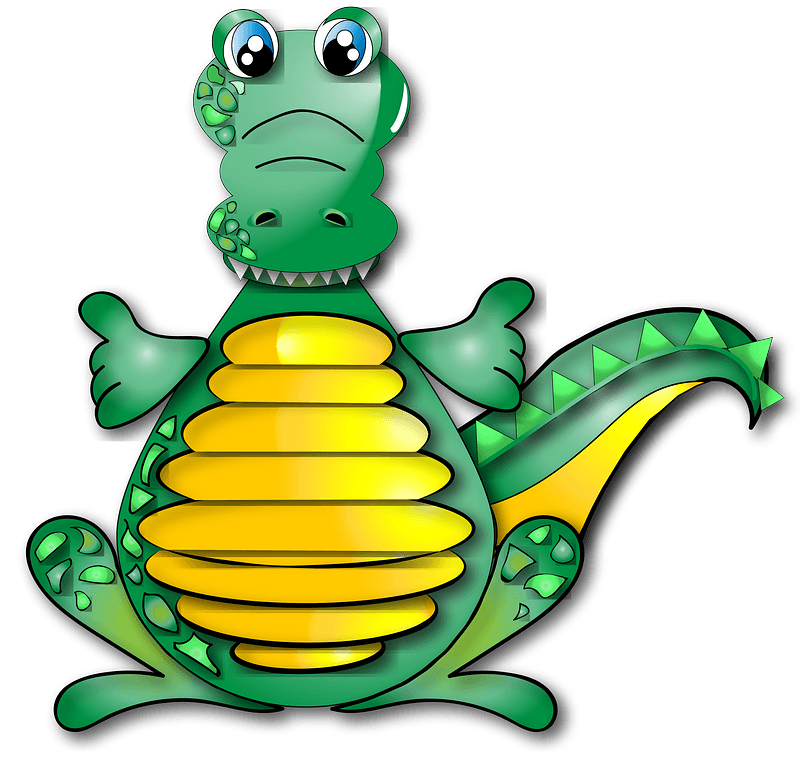 Huggable Crocodile