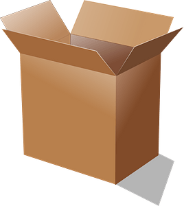 Open Cardboard Box