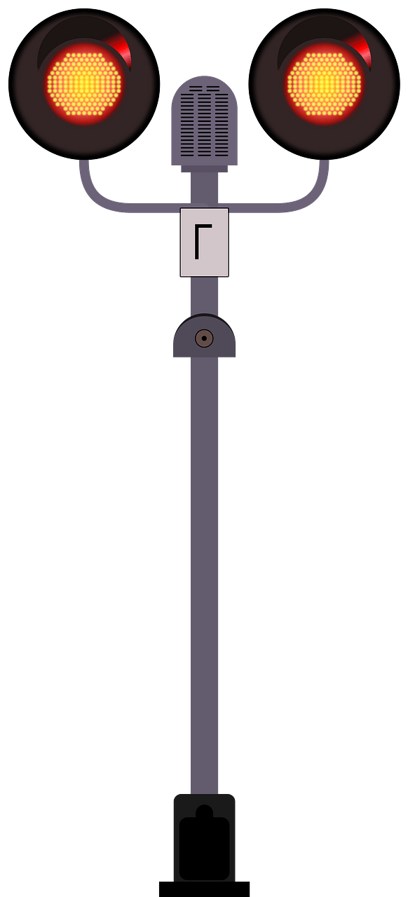 Level Crossing Flashing Lights