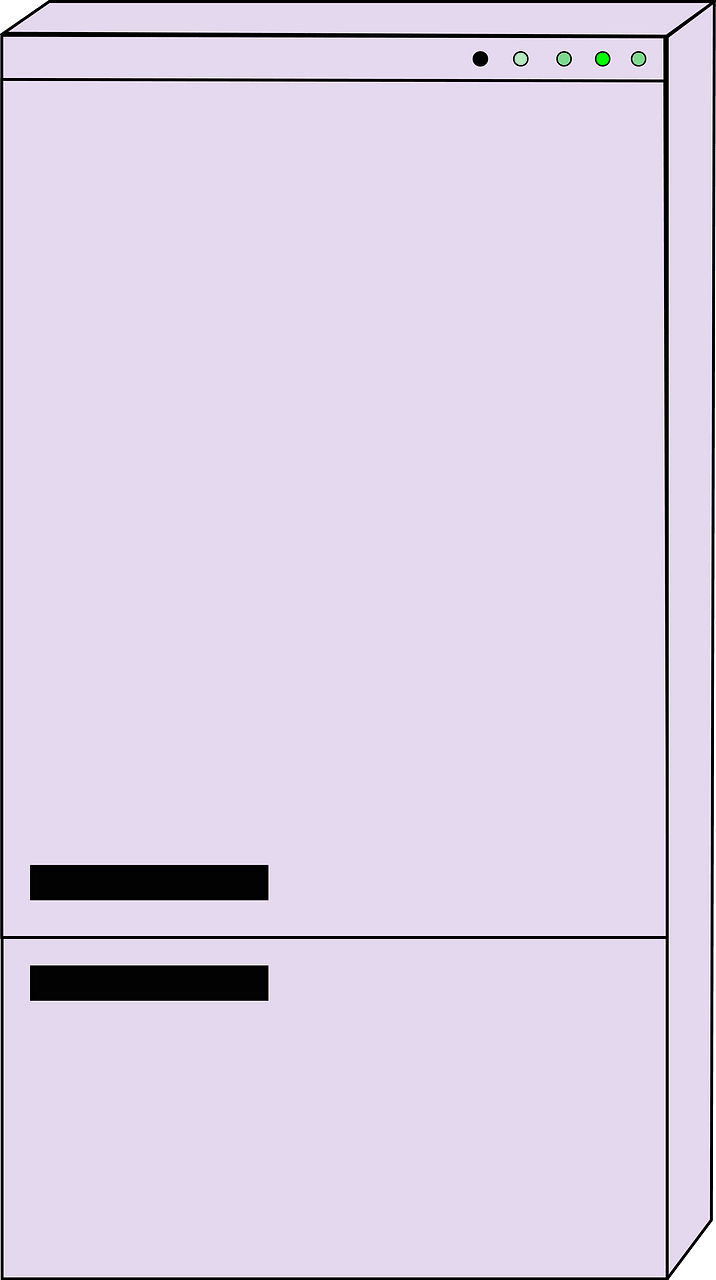 Fridge with Freezer Drawer on the Bottom