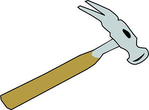 Yellow Handled Claw Hammer