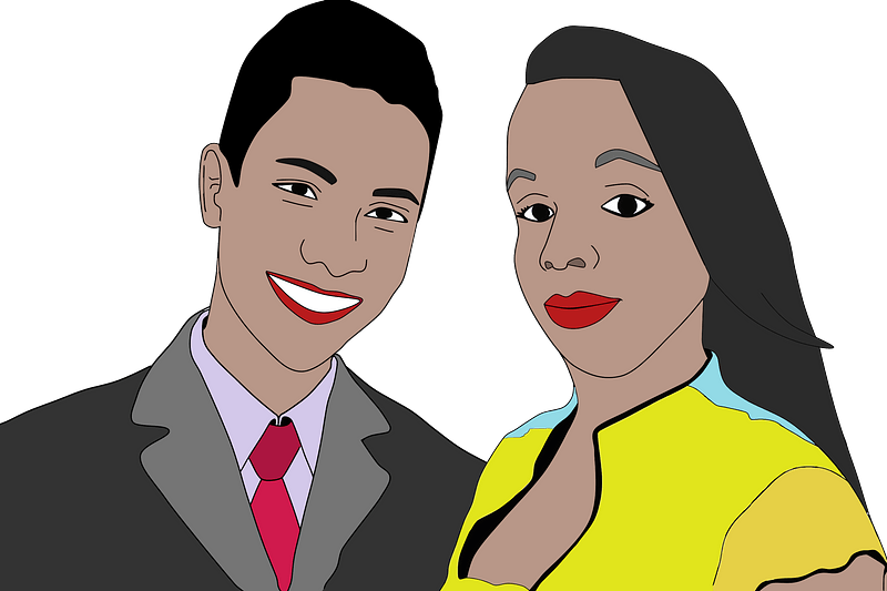 Man and Woman Portrait