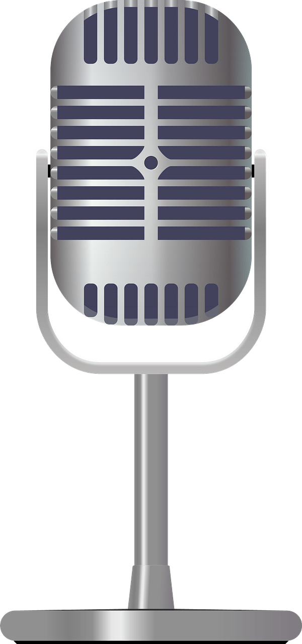 Old Fashioned Microphone