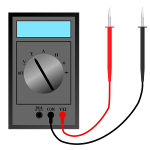 Multimeter with Leads