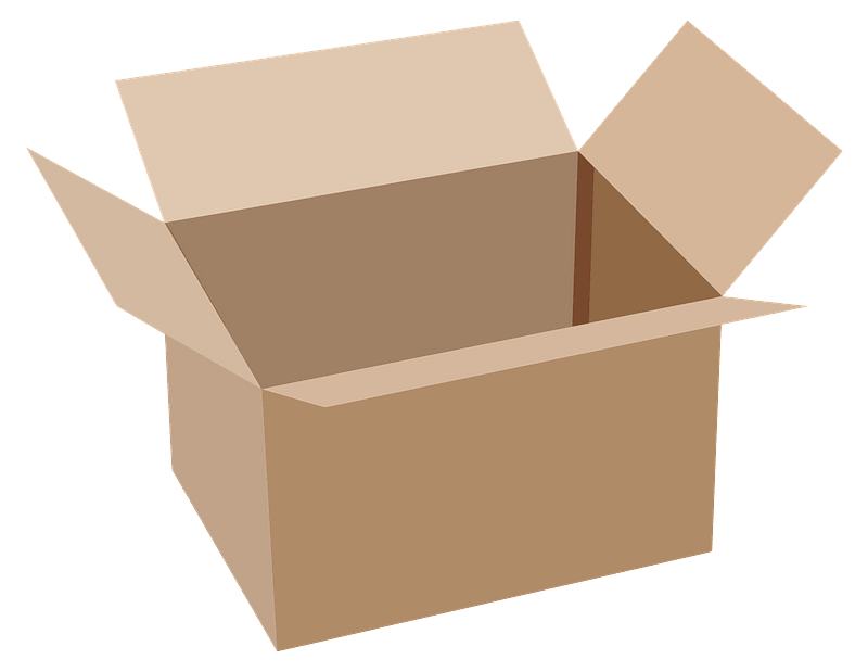 Open Cardboard Box