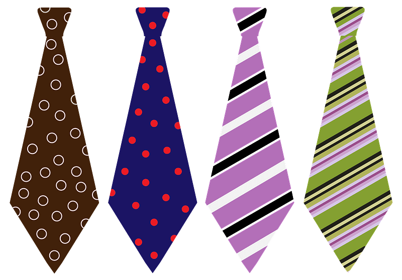 Patterned Mens Ties