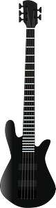 Spector Mk Custom - Black and White