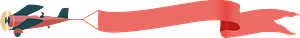 Plane with Banner