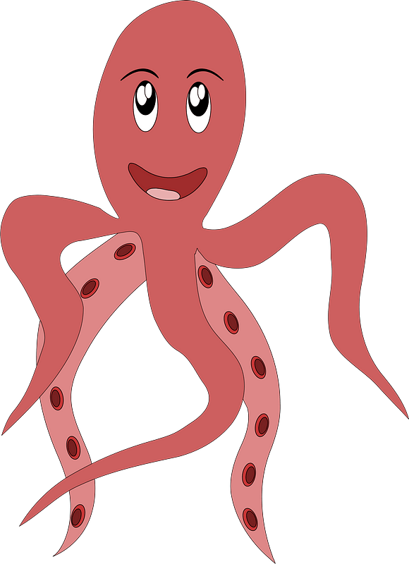Red Octopus