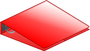 Red 3 Ring Binder