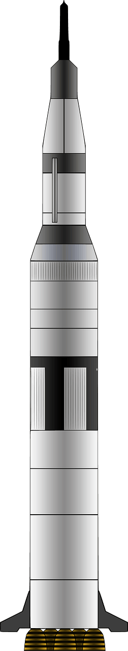 Rocket - Black and White