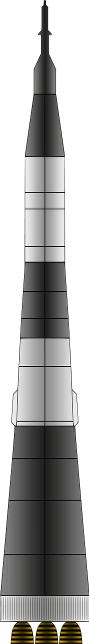 Rocket - Black and White