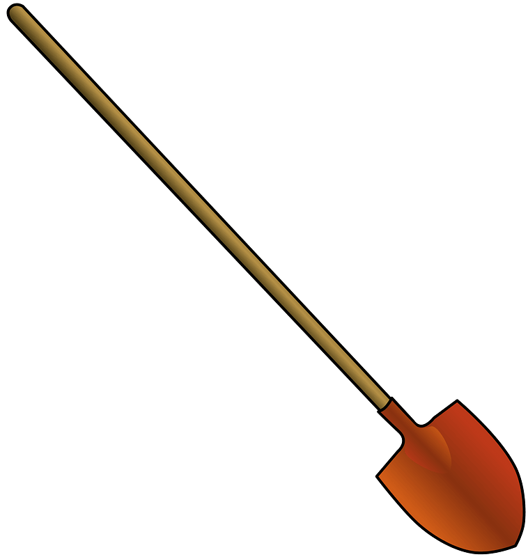 Round Point Shovel