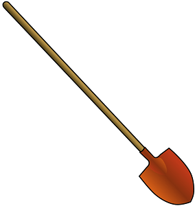 Round Point Shovel