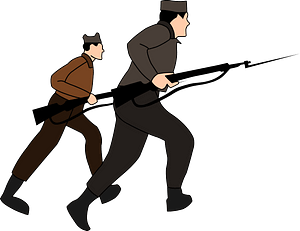 Soldiers Charging