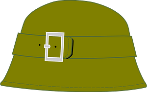 Olive Green Bell Hat