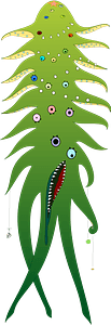 Christmas Tree Monster
