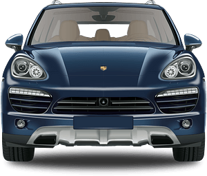 Dark Blue Porsche Cayenne