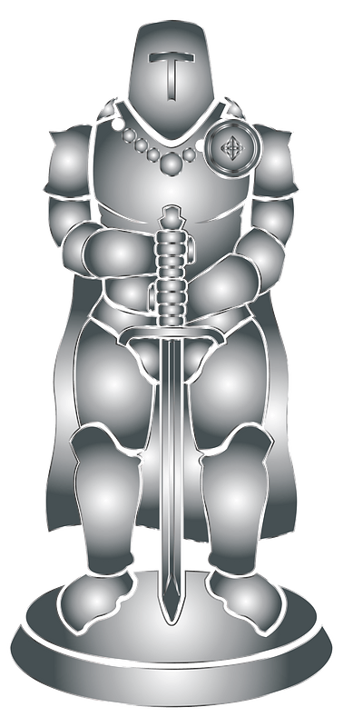 Steel Chess Knight