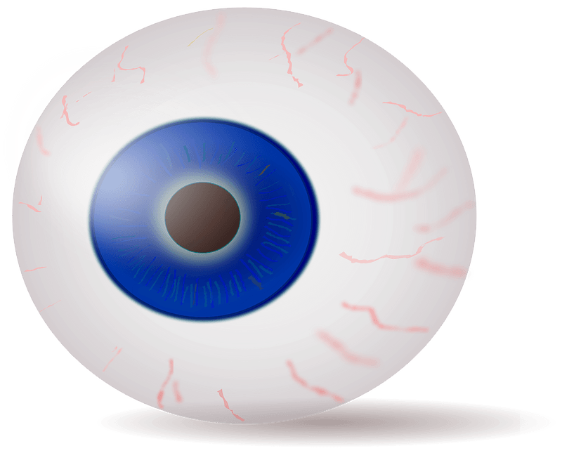 Eyeball Blue Realistic