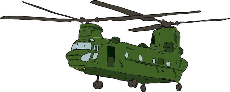 Chinook Transport Helicopter