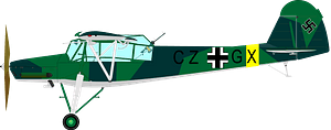 Fieseler Fi 156 Storch -  small German liaison aircraft
