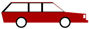 Red Station Wagon