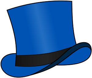 Top Hat Blue