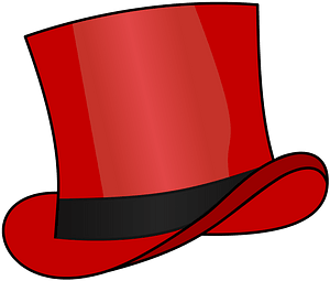 Top Hat Red