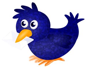 A Blue Twitterbird