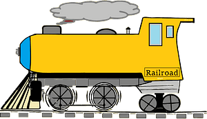 Yellow Train Engine
