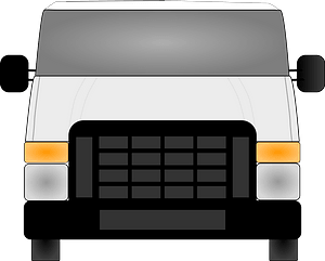 Front of the Van