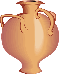 Spherical Pottery Vase