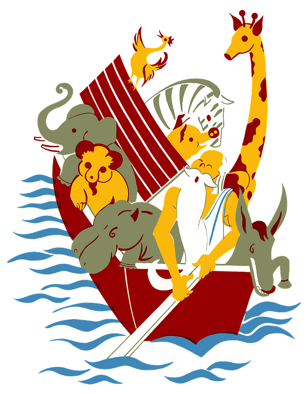 Vintage Noah Illustration