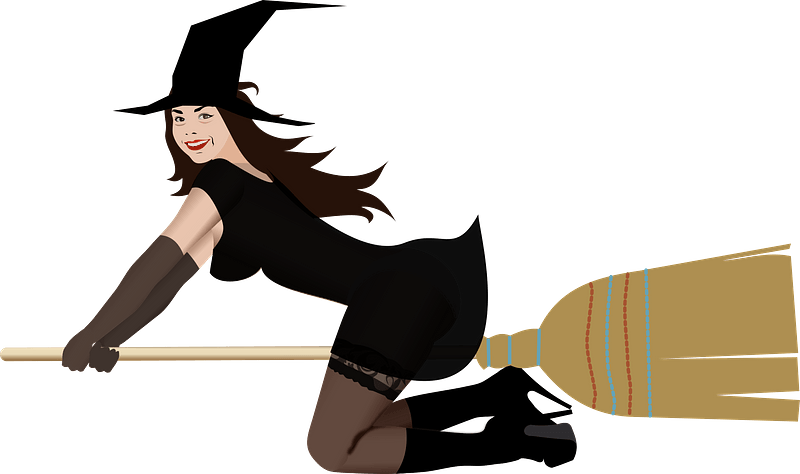 Witch on Broom