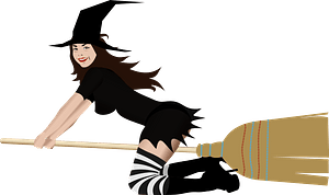 Witch on Broom