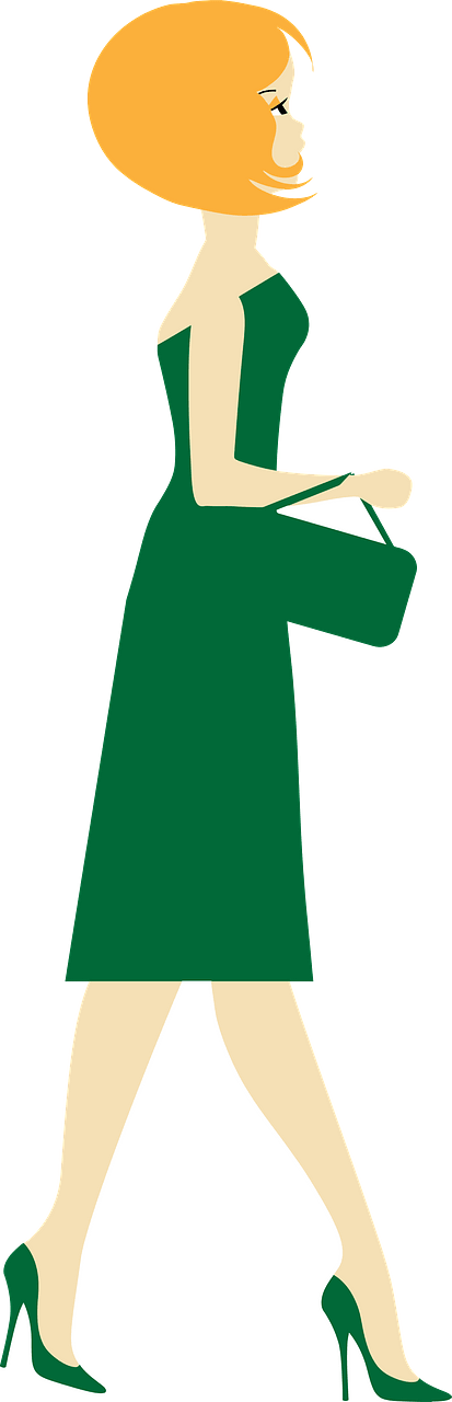 Woman Side View