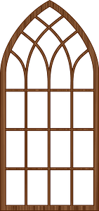 Wooden Window Frame 2